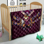 Queensland Maroons Quilt Mascot Rugby League