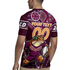 Personalised Queensland Maroons Rugby Jersey Mascot Rugby League