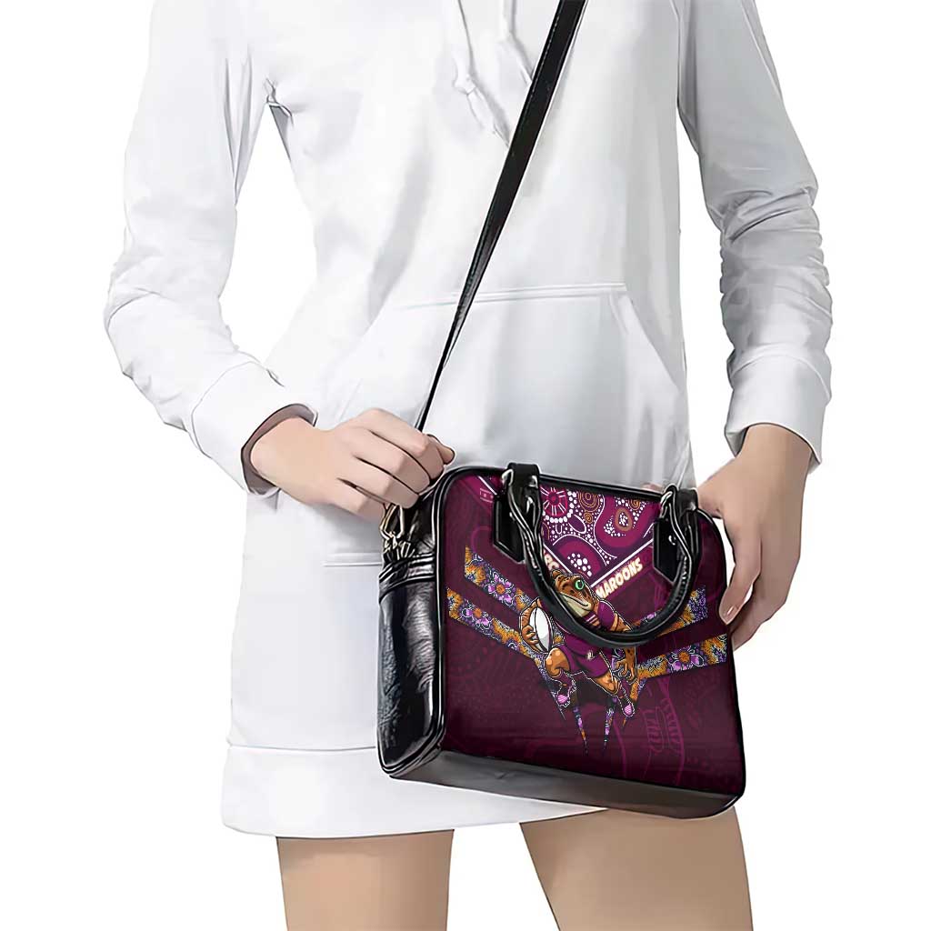 Queensland Maroons Shoulder Handbag Mascot Rugby League