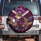 Queensland Maroons Spare Tire Cover Mascot Rugby League