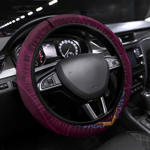 Queensland Maroons Steering Wheel Cover Mascot Rugby League