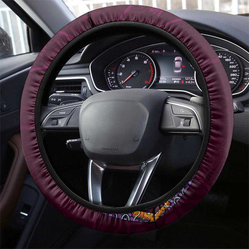 Queensland Maroons Steering Wheel Cover Mascot Rugby League