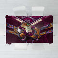 Queensland Maroons Tablecloth Mascot Rugby League