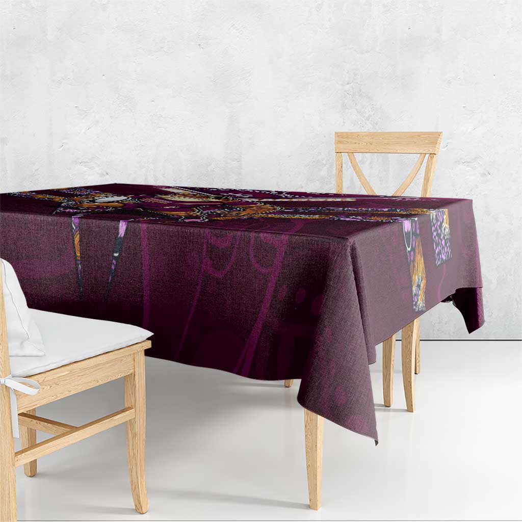 Queensland Maroons Tablecloth Mascot Rugby League