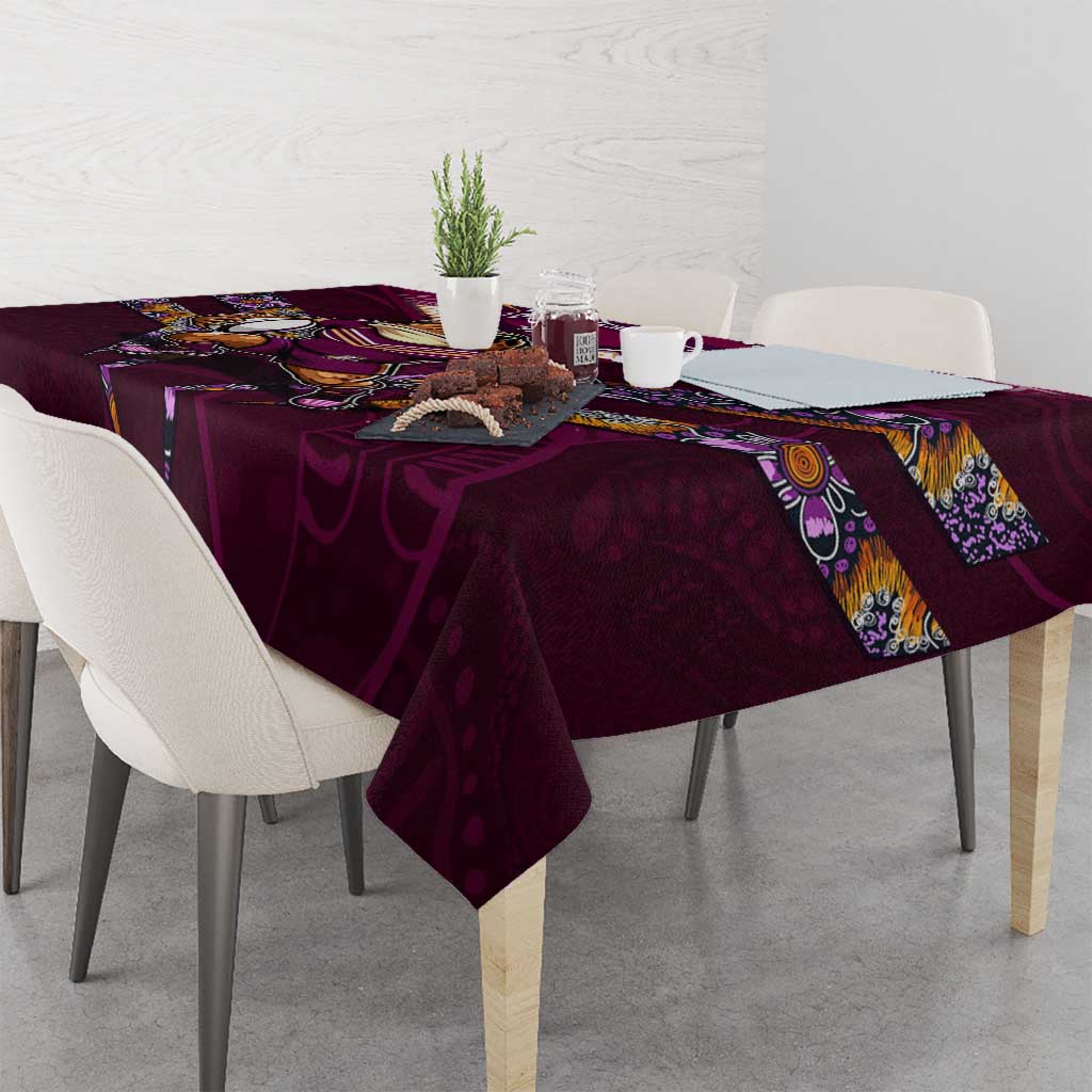 Queensland Maroons Tablecloth Mascot Rugby League