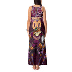 Personalised Queensland Maroons Tank Maxi Dress Mascot Rugby League