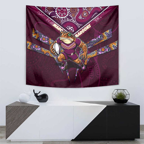 Queensland Maroons Tapestry Mascot Rugby League