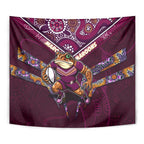 Queensland Maroons Tapestry Mascot Rugby League