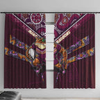 Queensland Maroons Window Curtain Mascot Rugby League