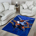 NSW Blues Area Rug Mascot Rugby League