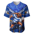 Personalised NSW Blues Baseball Jersey Mascot Rugby League