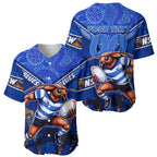 Personalised NSW Blues Baseball Jersey Mascot Rugby League