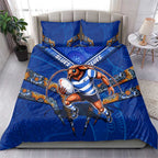 NSW Blues Bedding Set Mascot Rugby League