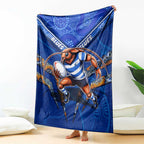NSW Blues Blanket Mascot Rugby League