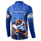 Personalised NSW Blues Button Sweatshirt Mascot Rugby League