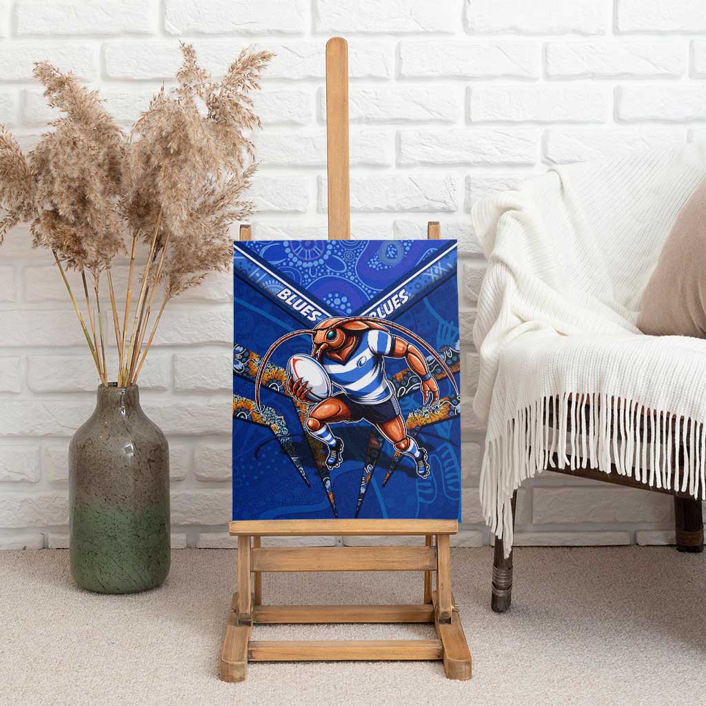 NSW Blues Canvas Wall Art Mascot Rugby League