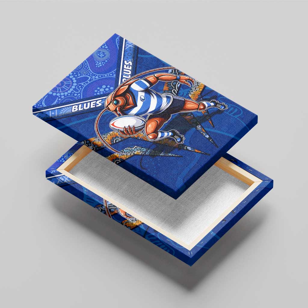 NSW Blues Canvas Wall Art Mascot Rugby League