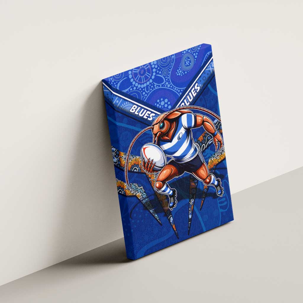 NSW Blues Canvas Wall Art Mascot Rugby League