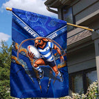 NSW Blues Garden Flag Mascot Rugby League