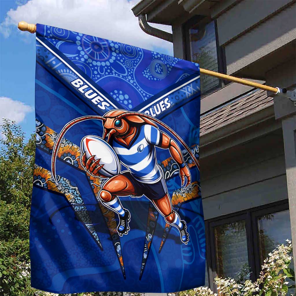 NSW Blues Garden Flag Mascot Rugby League