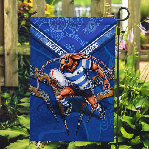NSW Blues Garden Flag Mascot Rugby League