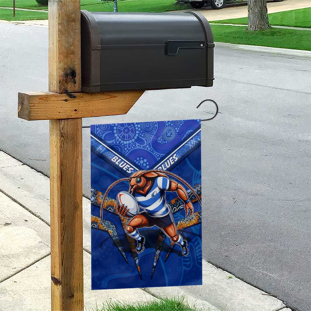 NSW Blues Garden Flag Mascot Rugby League