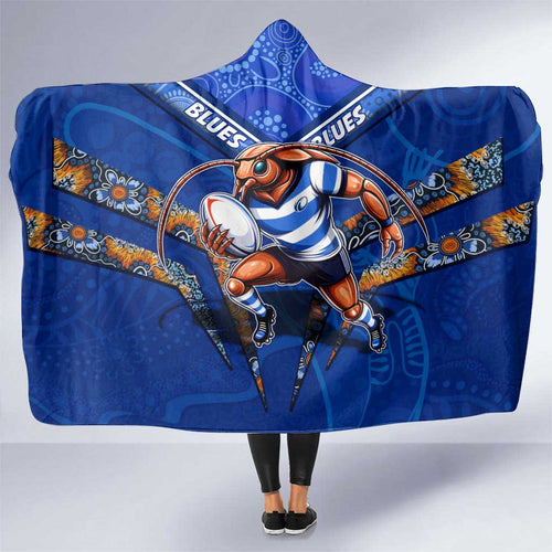 NSW Blues Hooded Blanket Mascot Rugby League