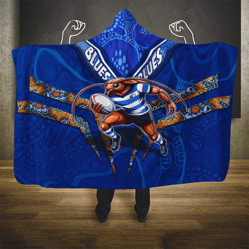 NSW Blues Hooded Blanket Mascot Rugby League