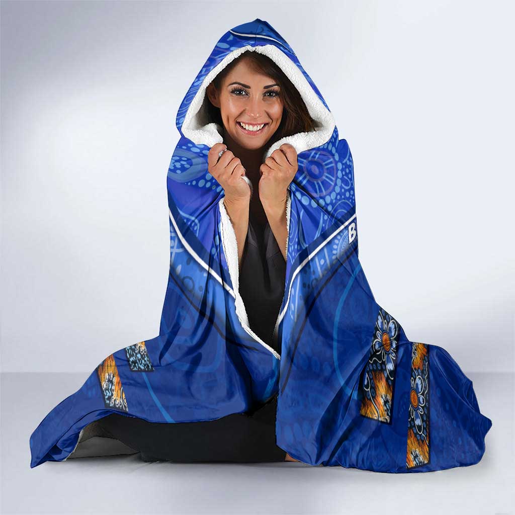 NSW Blues Hooded Blanket Mascot Rugby League