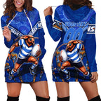 Personalised NSW Blues Hoodie Dress Mascot Rugby League
