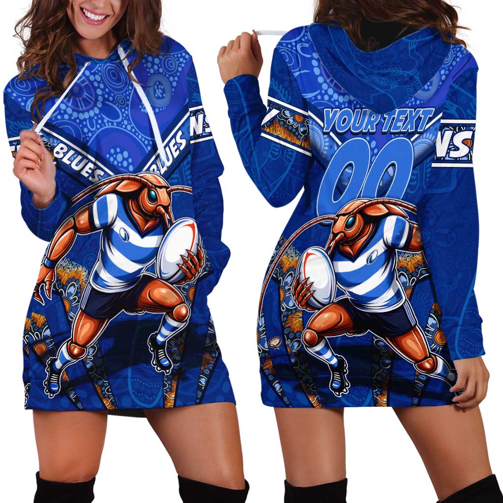 Personalised NSW Blues Hoodie Dress Mascot Rugby League