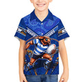 Personalised NSW Blues Kid Hawaiian Shirt Mascot Rugby League