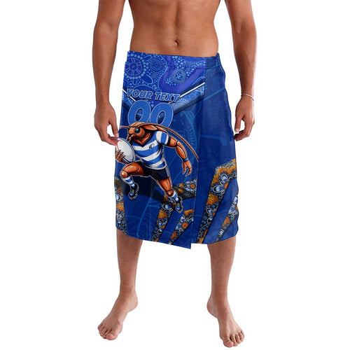 Personalised NSW Blues Lavalava Mascot Rugby League