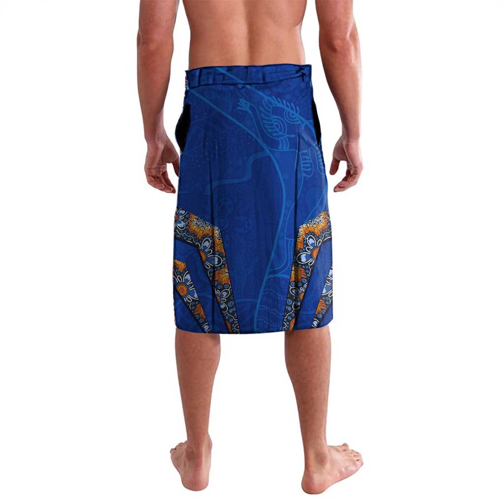 Personalised NSW Blues Lavalava Mascot Rugby League