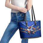 NSW Blues Leather Tote Bag Mascot Rugby League