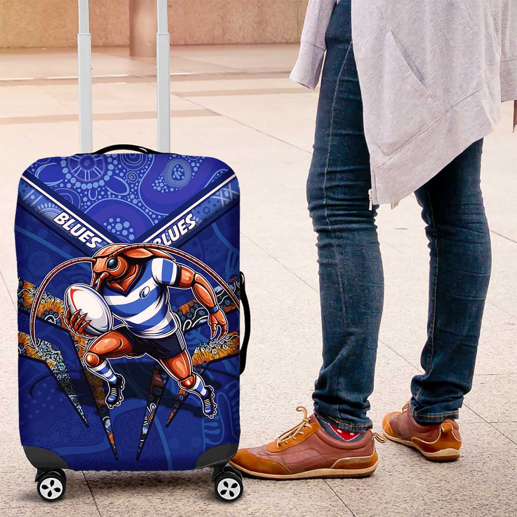 NSW Blues Luggage Cover Mascot Rugby League