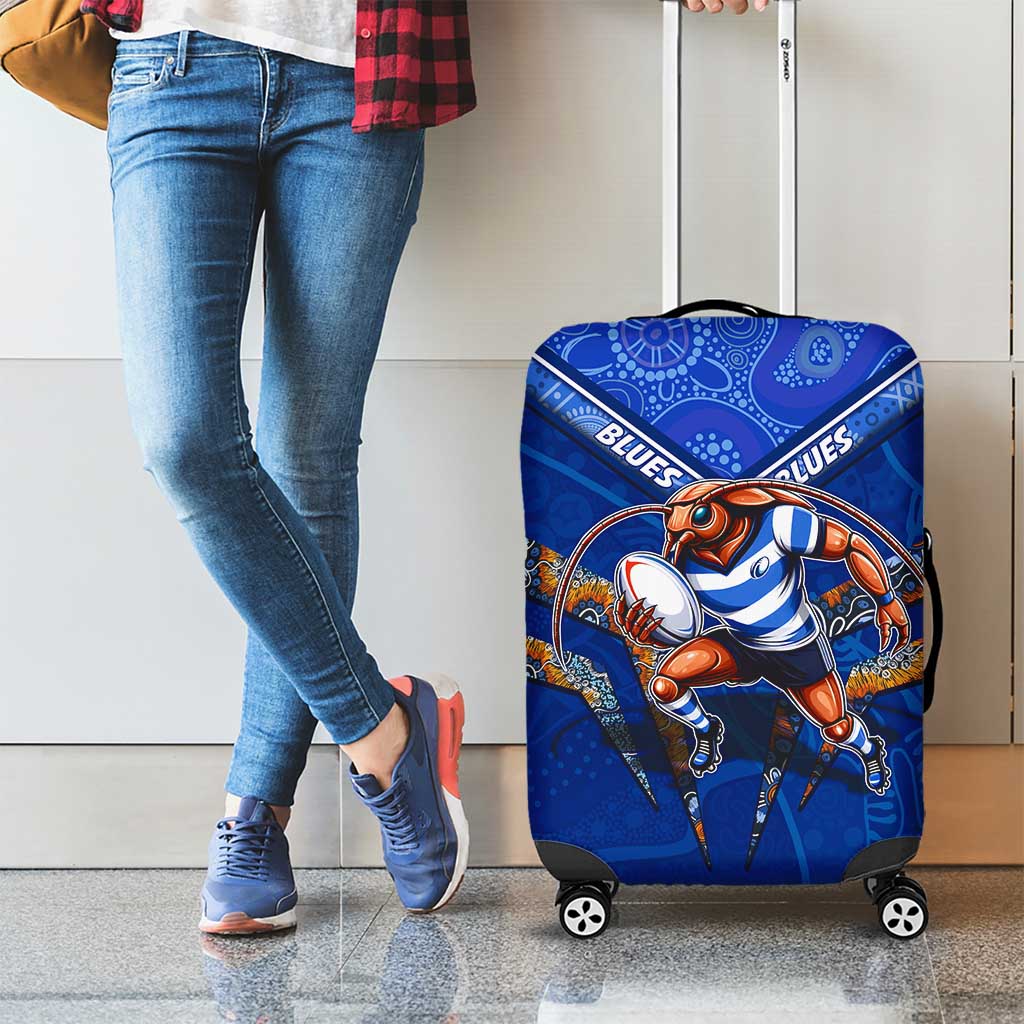 NSW Blues Luggage Cover Mascot Rugby League