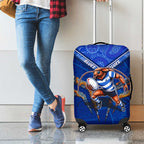 NSW Blues Luggage Cover Mascot Rugby League