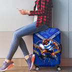 NSW Blues Luggage Cover Mascot Rugby League