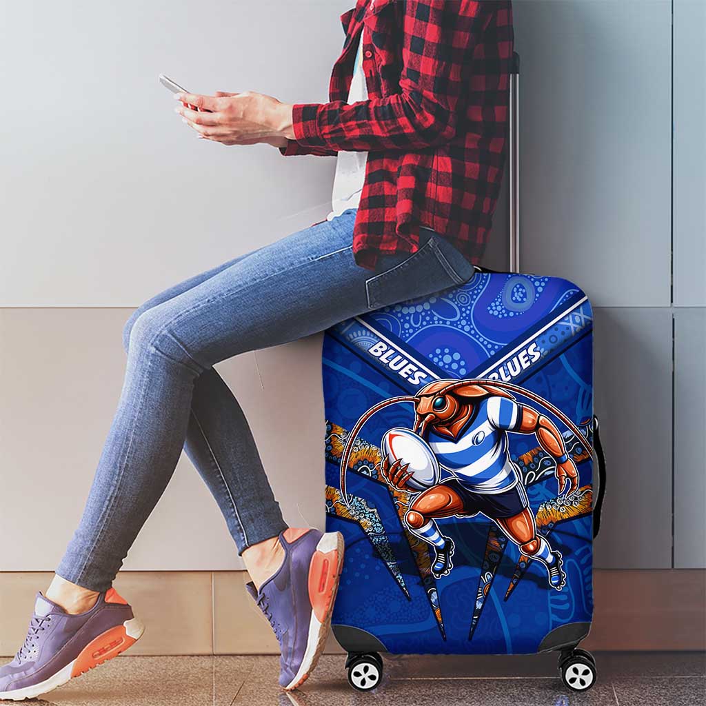 NSW Blues Luggage Cover Mascot Rugby League
