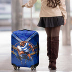 NSW Blues Luggage Cover Mascot Rugby League