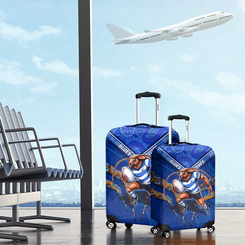 NSW Blues Luggage Cover Mascot Rugby League