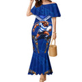 Personalised NSW Blues Mermaid Dress Mascot Rugby League
