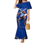 Personalised NSW Blues Mermaid Dress Mascot Rugby League