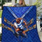 NSW Blues Quilt Mascot Rugby League