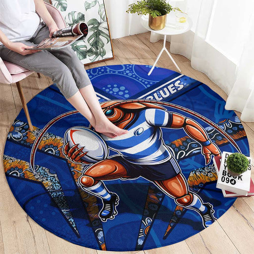 NSW Blues Round Carpet Mascot Rugby League