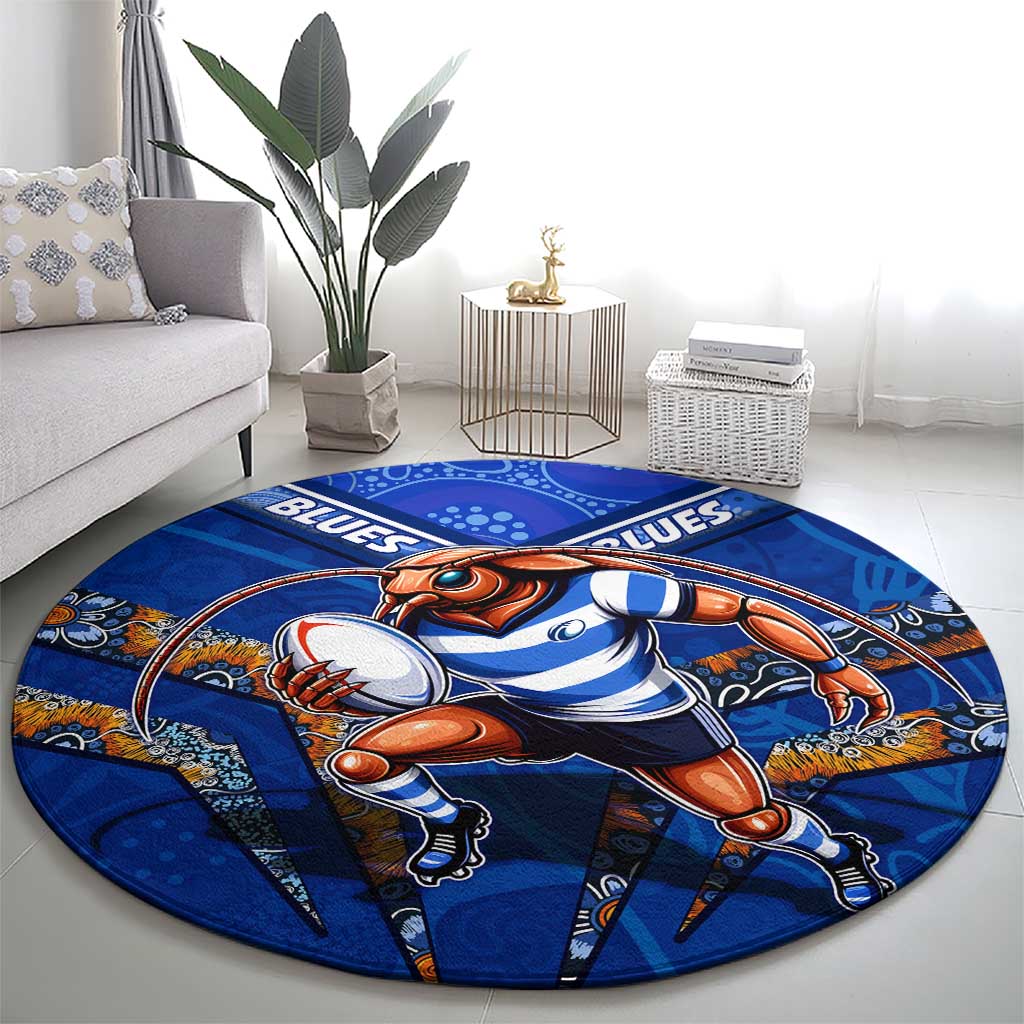 NSW Blues Round Carpet Mascot Rugby League