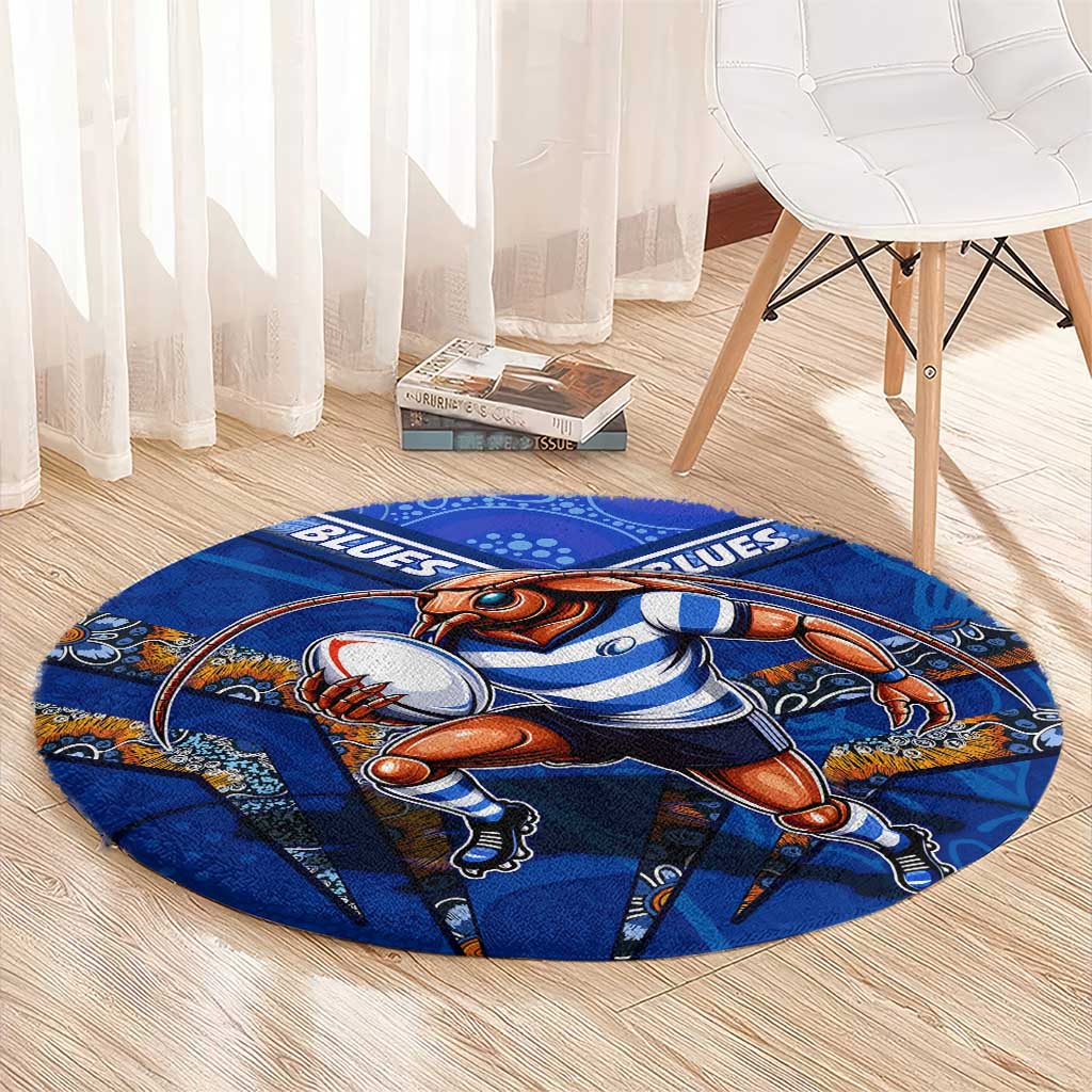 NSW Blues Round Carpet Mascot Rugby League
