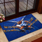 NSW Blues Rubber Doormat Mascot Rugby League