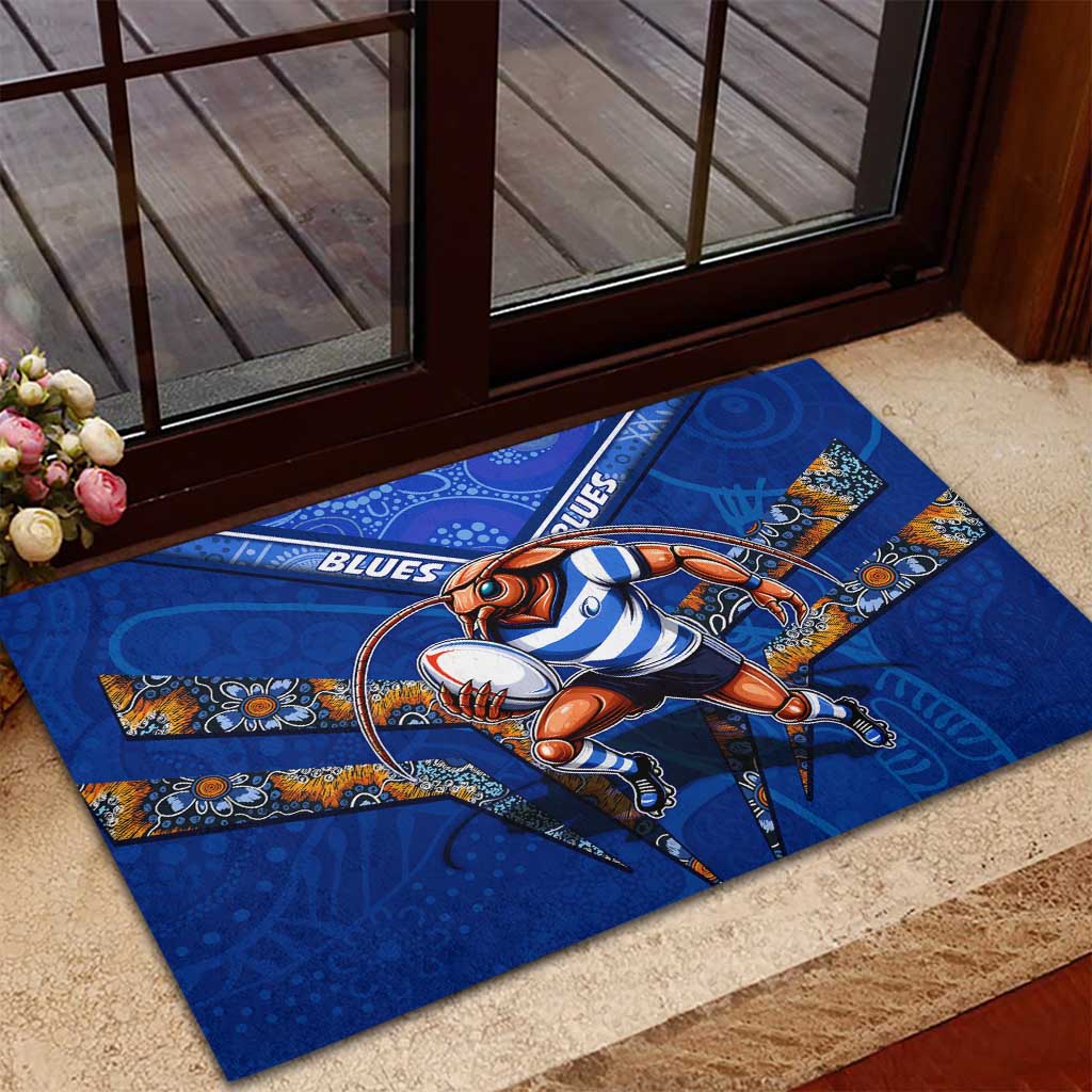 NSW Blues Rubber Doormat Mascot Rugby League